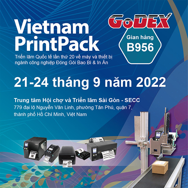 Godex Tại Vietnam Printpack ! 21 24 Tháng 9 Năm 2022